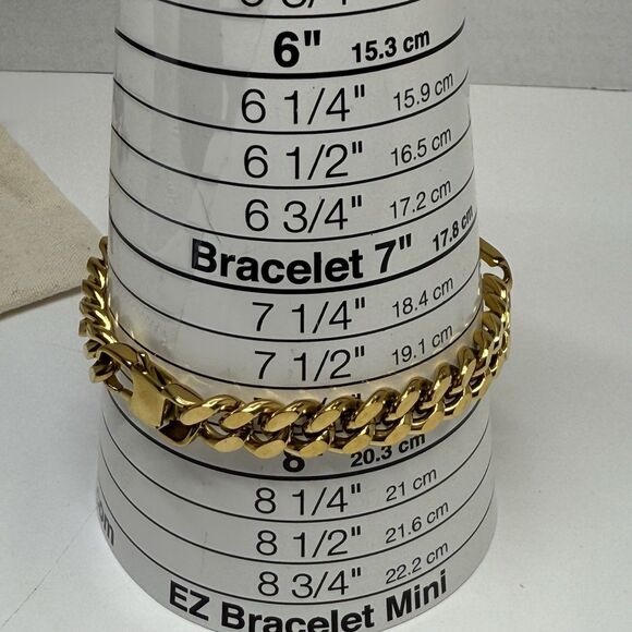 Taylor Swift The Tortured Poets Department Gold Chain Bracelet - Picture 7 of 7